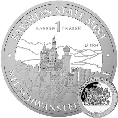 Unze silber bayern - unze, thaler