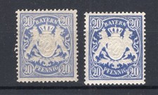 Bayern 57ya,b LUXUS** MNH