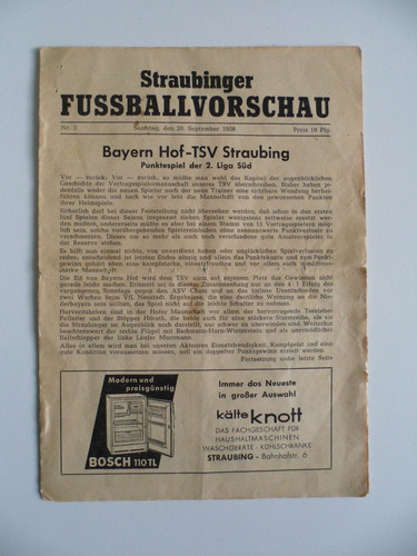 Tsv straubing bayern hof - tsv, straubing-fc