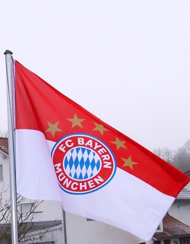Bayern hissflagge mit - fc,