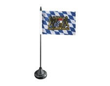 Tischflagge Deutschland Bayern