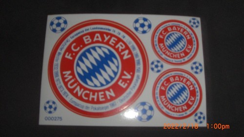 Bayern münchen aufkleber - bayern,
