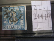 Bayern, Minr. 2 mit gMR  "211"