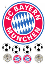 Tortenaufleger Esspapier Fc