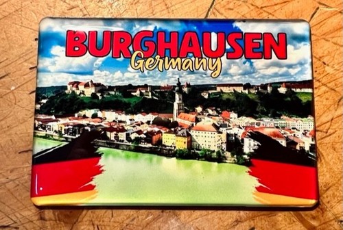 Burghausen kühlschrankmagnet - burghausen,