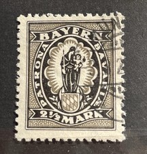 Briefmarke Deutschland Bayern