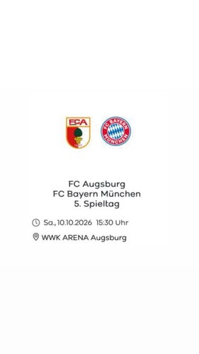 Augsburg gegen bayern münchen - augsburg,