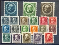 Bayern 94/115A SATZ** MNH