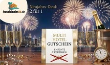 2 x Hotelgutscheine für 2