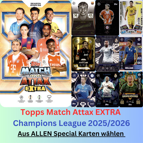 Topps match attax extra - topps, 25/26