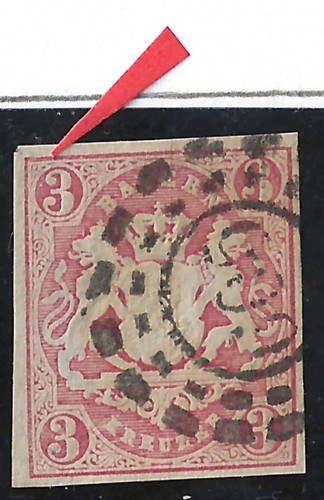 Bayern 3 kr rosa - 3,
