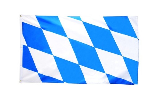 Fahne deutschland bayern - fahne,